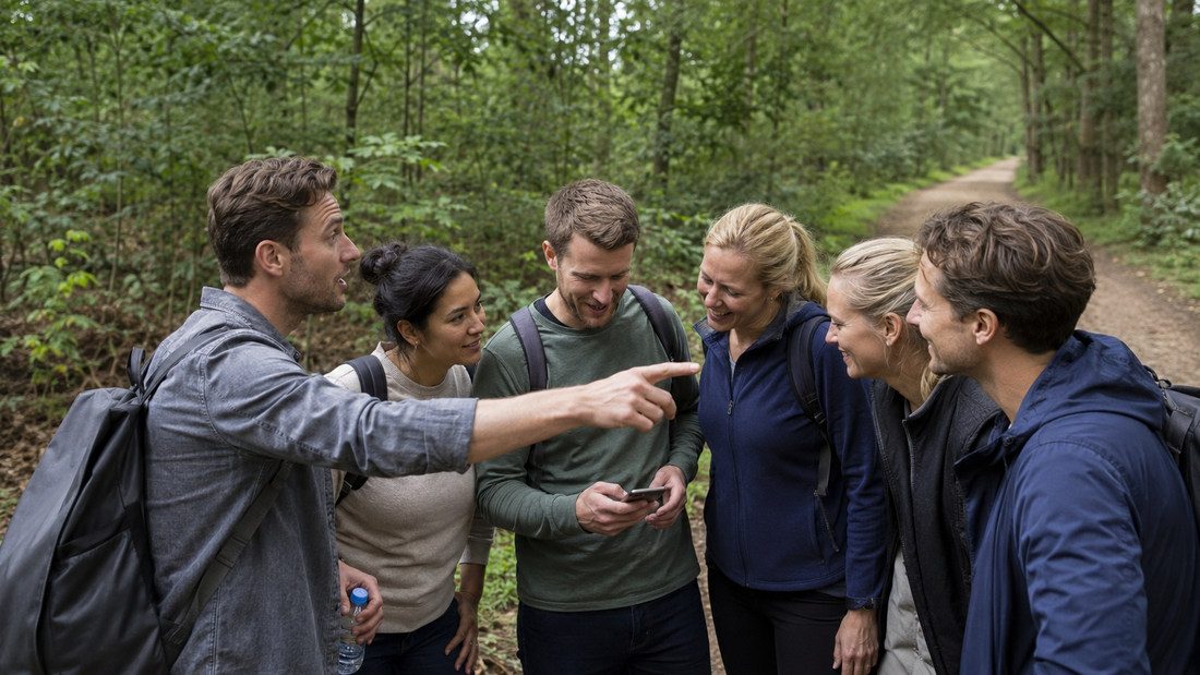 teamuitje heksenjacht bladel gps speurtocht